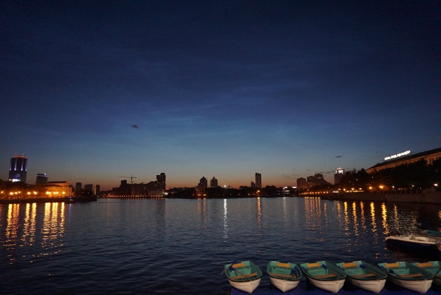 美しいロシアの夜景